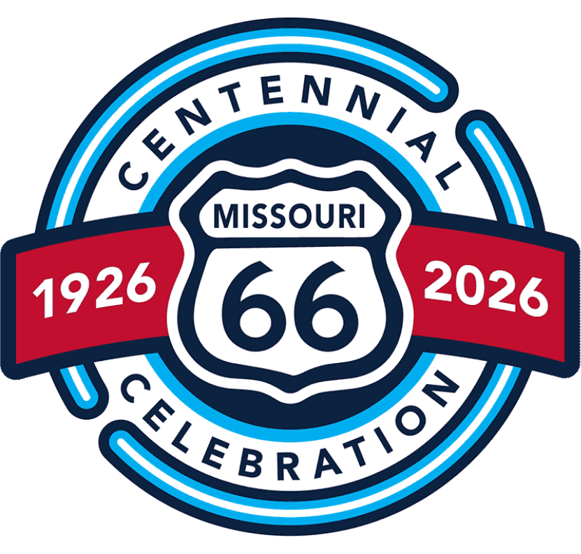 logo for route 66 centennial celebration